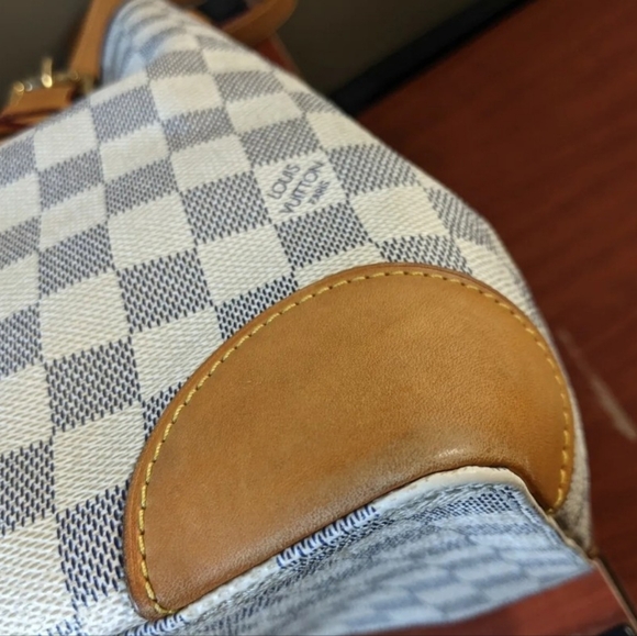 Auth Louis Vuitton Azur Hampstead MM adjustable straps - Picture 7 of 12